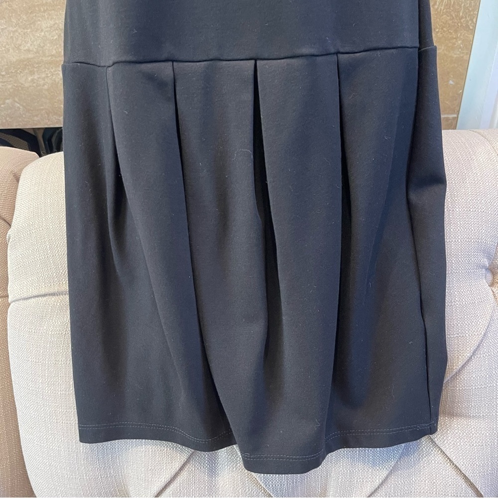 Maison Blanche Dress Women’s L Fit-Flared Black Strapless Mini - Picture 8 of 8